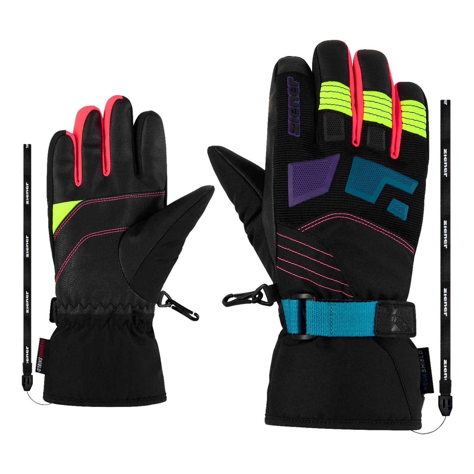 Ziener Kinder Skihandschuhe Handschuhe Lukian-Z AS® Glove Junior Ziener Kinder Skihandschuhe Handschuhe Lukian-Z AS® Glove Junior