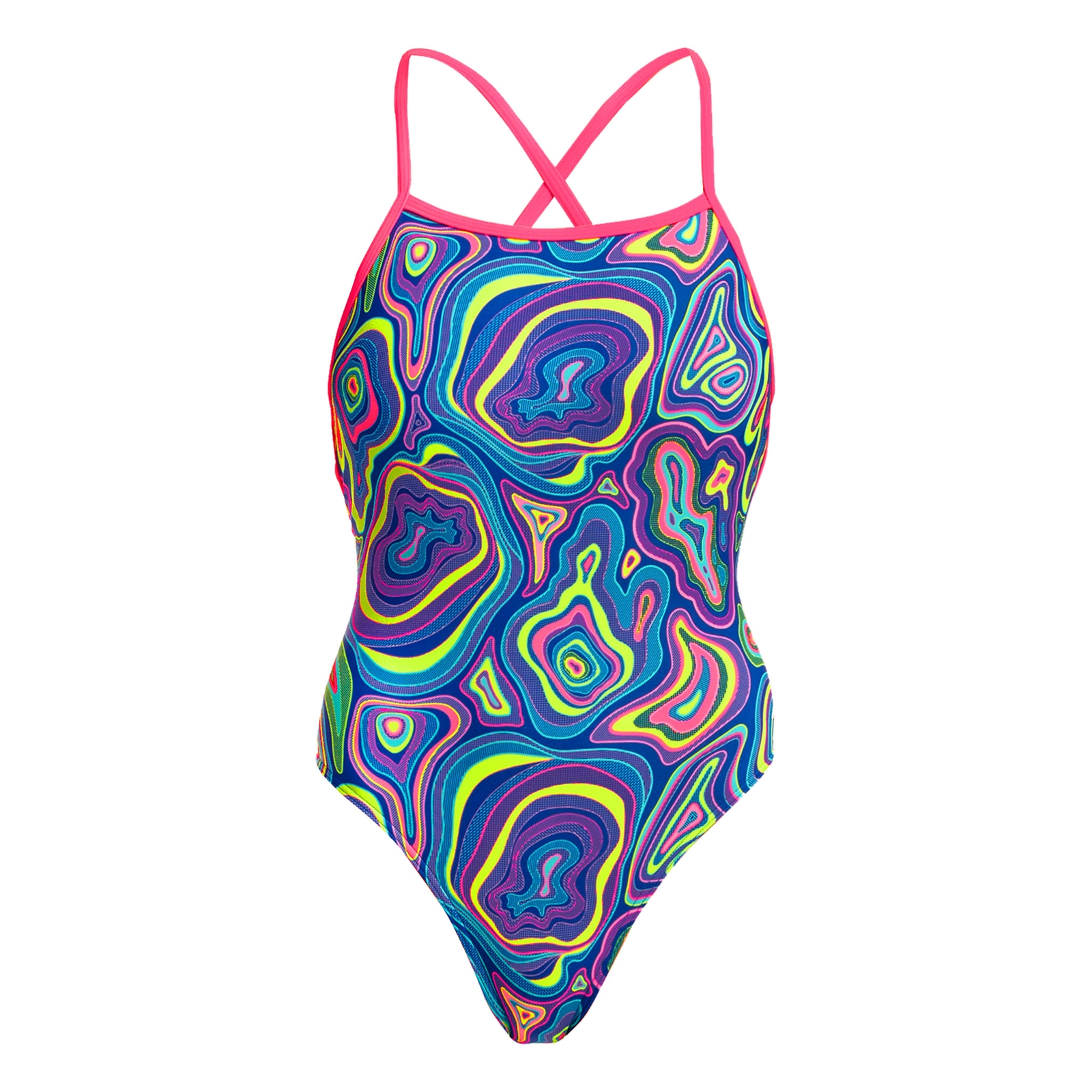 Funkita Damen Badeanzug Schwimmanzug Einteiler Swimwear Strapped In High Country Funkita Damen Badeanzug Schwimmanzug Einteiler Swimwear Strapped In High Country