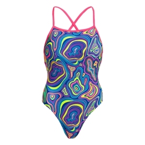 Funkita Damen Badeanzug Schwimmanzug Einteiler Swimwear Strapped In High Country - Bild 0 Funkita Damen Badeanzug Schwimmanzug Einteiler Swimwear Strapped In High Country - Bild 0