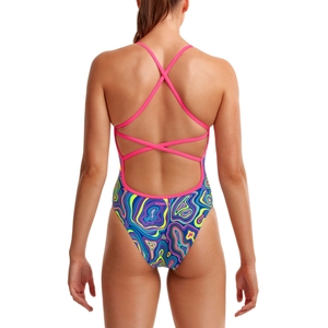 Funkita Damen Badeanzug Schwimmanzug Einteiler Swimwear Strapped In High Country - Bild 2 Funkita Damen Badeanzug Schwimmanzug Einteiler Swimwear Strapped In High Country - Bild 2