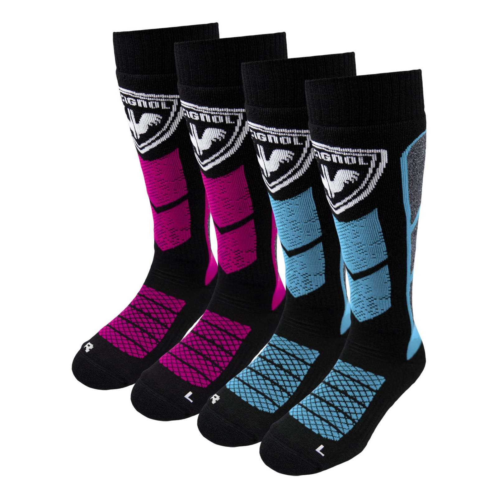 2 Paar Rossignol Damen Skisocken Skistrümpfe Socken Thermotech 2 Paar Rossignol Damen Skisocken Skistrümpfe Socken Thermotech