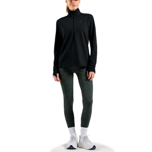 Odlo Damen Funktionsshirt Midlayer Half Zip Laufshirt Essential Thermal - Bild 2 Odlo Damen Funktionsshirt Midlayer Half Zip Laufshirt Essential Thermal - Bild 2