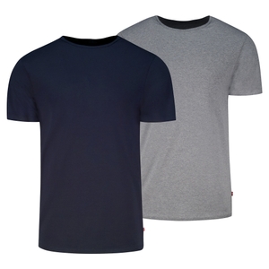 -003 navy / grey melange