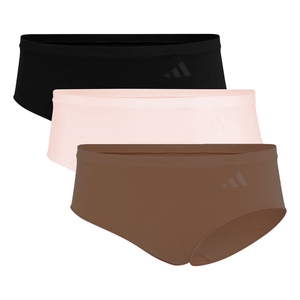 3er Pack Adidas Damen Slip Hüftslip Hipster Active Seamless Hipster