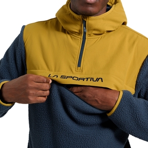 La Sportiva Herren Kapuzenpullover Hoodie Fleecepullover Guidance Sherpa Hoody - Bild 4