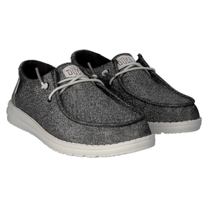 Hey Dude Damen Schuhe Slip Ons Wendy Metallic Sparkle