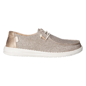 Hey Dude Damen Schuhe Slip Ons Wendy Metallic Sparkle - Bild 1 Hey Dude Damen Schuhe Slip Ons Wendy Metallic Sparkle - Bild 1