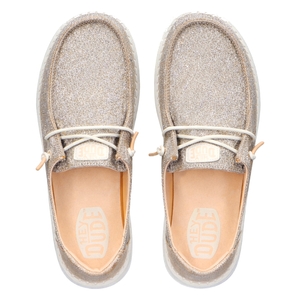 Hey Dude Damen Schuhe Slip Ons Wendy Metallic Sparkle - Bild 2 Hey Dude Damen Schuhe Slip Ons Wendy Metallic Sparkle - Bild 2
