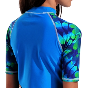 Arena Kinder Badeshirt UV-Shirt Surfshirt Rash Vest S/S Allover - Bild 5 Arena Kinder Badeshirt UV-Shirt Surfshirt Rash Vest S/S Allover - Bild 5