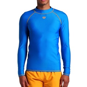 Arena Herren Badeshirt UV-Shirt Surfshirt Langarmshirt Rash Vest L/S Graphic - Bild 3