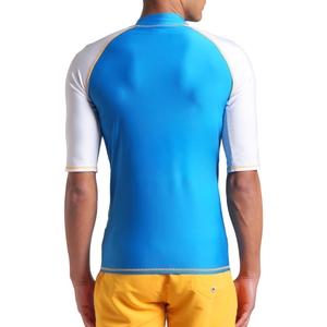 Arena Herren Badeshirt UV-Shirt Surfshirt Kurzarmshirt Rash Vest S/S Graphic - Bild 4