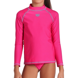 Arena Kinder Badeshirt UV-Shirt Surfshirt Rash Vest L/S Graphic - Bild 2