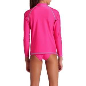 Arena Kinder Badeshirt UV-Shirt Surfshirt Rash Vest L/S Graphic - Bild 3