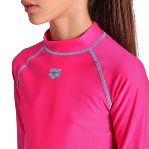 Arena Kinder Badeshirt UV-Shirt Surfshirt Rash Vest L/S Graphic - Bild 4