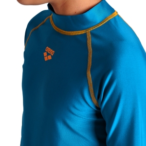 Arena Kinder Badeshirt UV-Shirt Surfshirt Rash Vest L/S Graphic - Bild 4