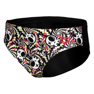 Arena Jungen Badehose Badebrief Schwimmhose Badeslip Fun Skulls - Bild 1