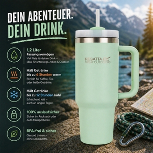 Regatta Trinkbecher Isolierbecher Thermulate Insulated Mug 1.2L - Bild 5 Regatta Trinkbecher Isolierbecher Thermulate Insulated Mug 1.2L - Bild 5