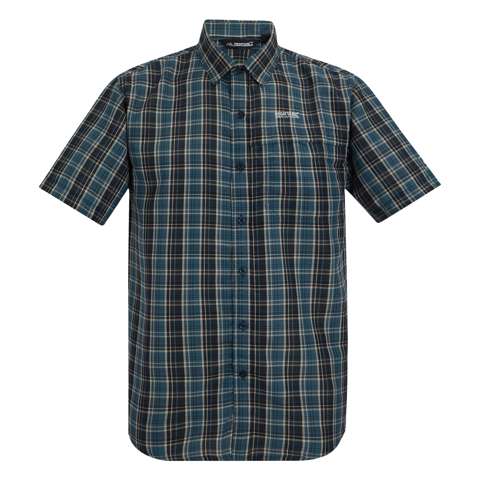 Regatta Herren Hemd Funktionshemd Wanderhemd Mindano Short Sleeve Shirt Regatta Herren Hemd Funktionshemd Wanderhemd Mindano Short Sleeve Shirt