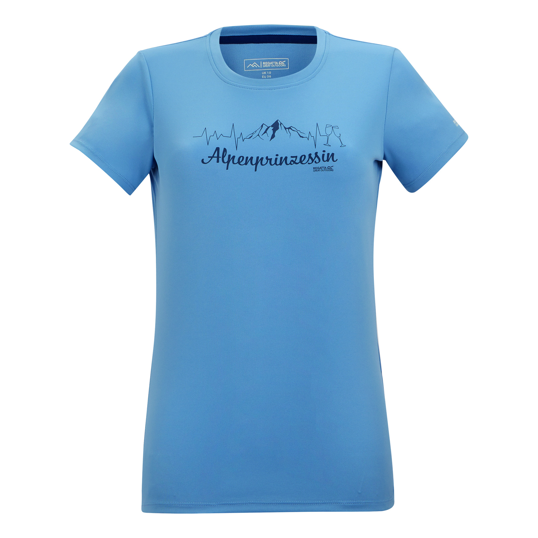 Regatta Damen T-Shirt Funktionsshirt Fingal Slogan Regatta Damen T-Shirt Funktionsshirt Fingal Slogan
