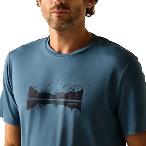 Regatta Herren Kurzarmshirt T-Shirt Funktionsshirt Fingal Stretch - Bild 2