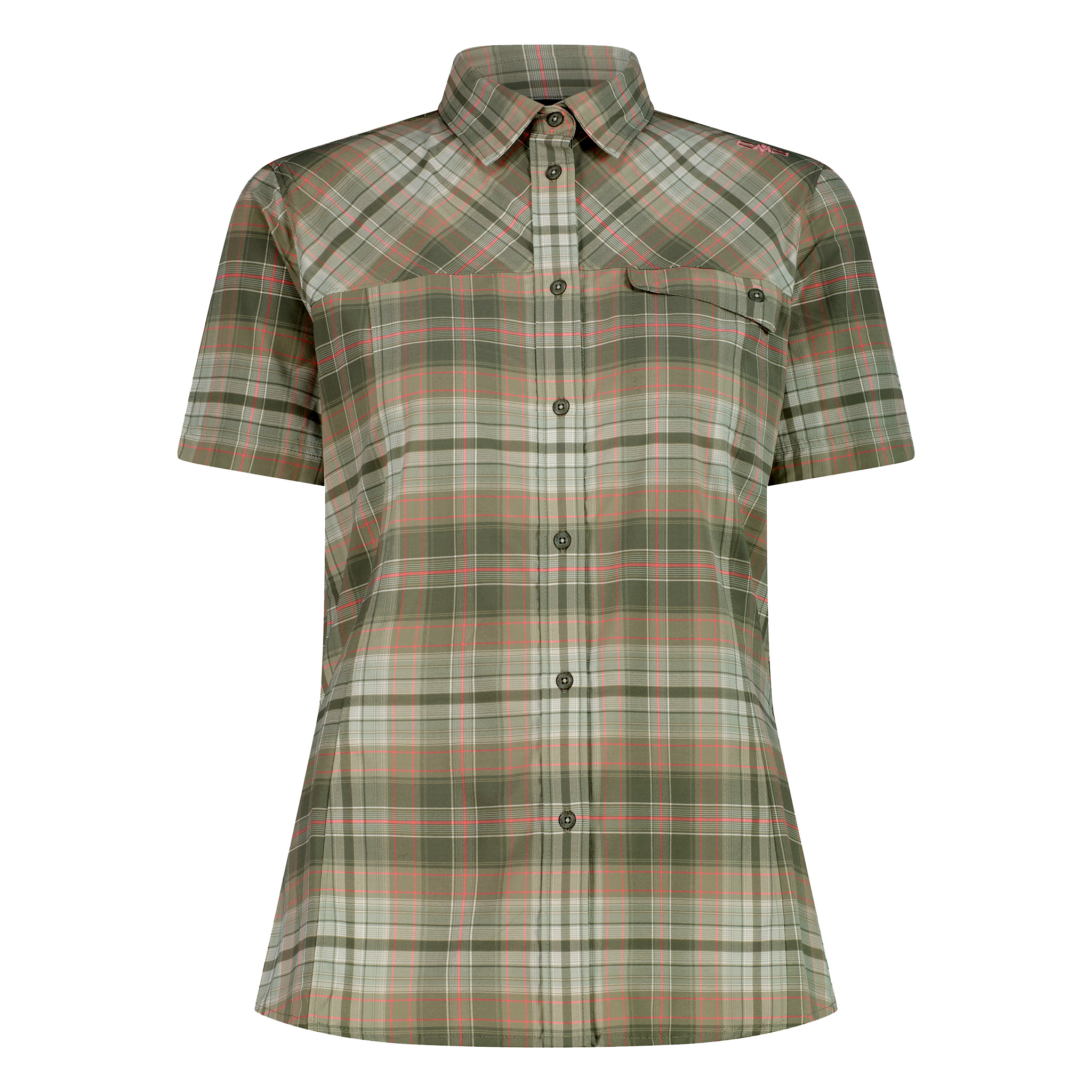 CMP Damen Outdoorbluse Funktionsbluse Tech Shirt Button-Up CMP Damen Outdoorbluse Funktionsbluse Tech Shirt Button-Up