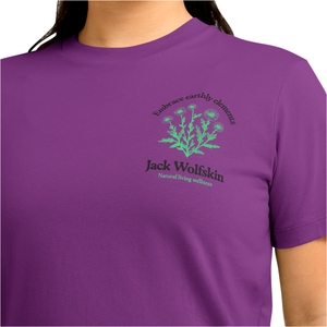 Jack Wolfskin Damen Kurzarmshirt T-Shirt Carefree T W - Bild 5