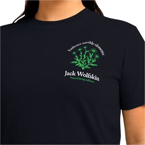 Jack Wolfskin Damen Kurzarmshirt T-Shirt Carefree T W - Bild 5