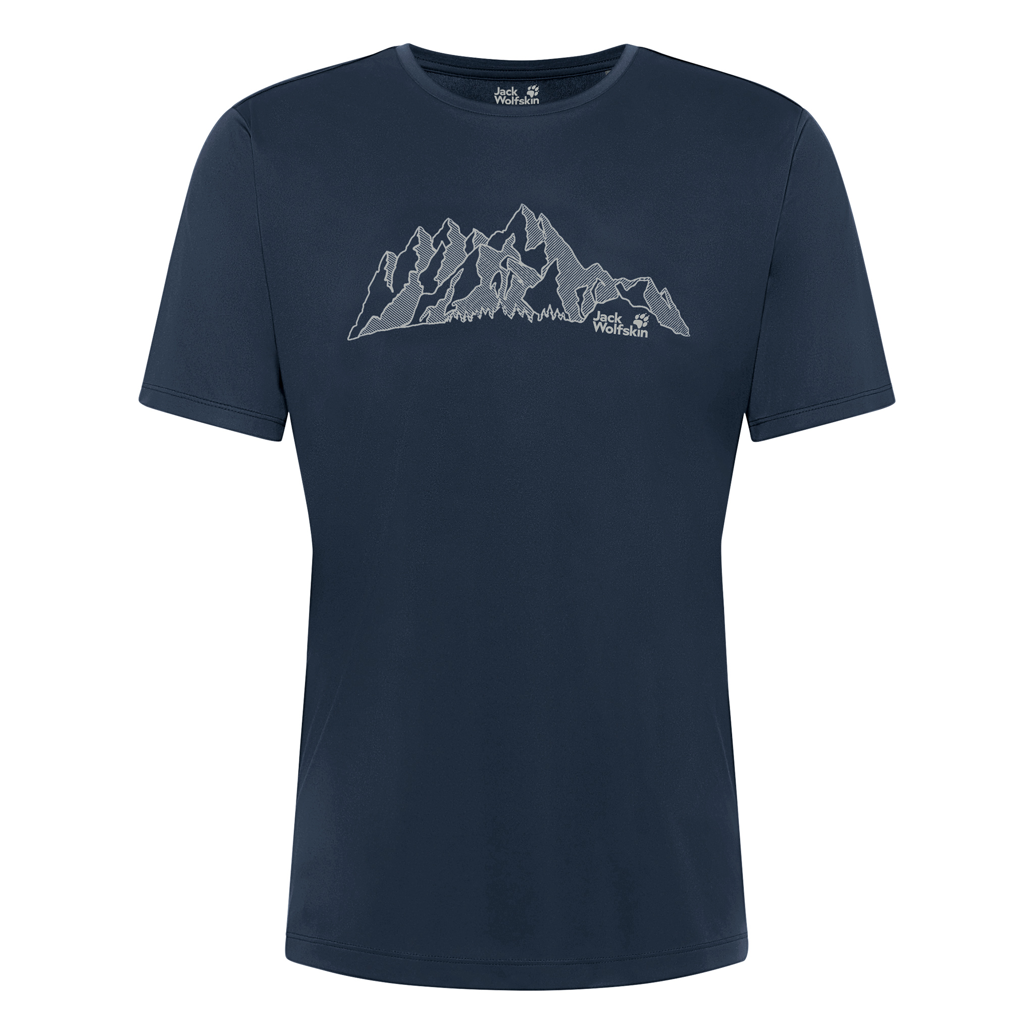 Jack Wolfskin Herren T-Shirt Funktionsshirt Peak Graphic T M Jack Wolfskin Herren T-Shirt Funktionsshirt Peak Graphic T M