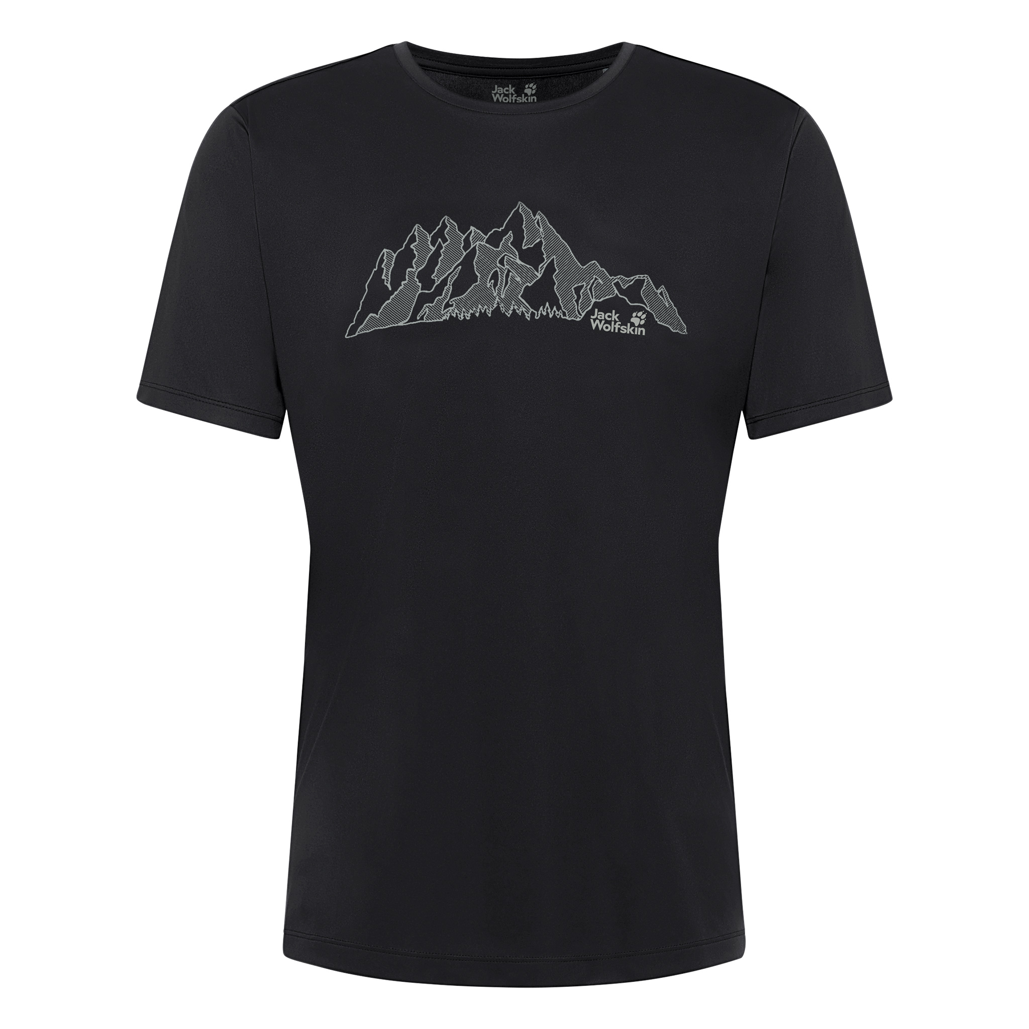 Jack Wolfskin Herren T-Shirt Funktionsshirt Peak Graphic T M Jack Wolfskin Herren T-Shirt Funktionsshirt Peak Graphic T M