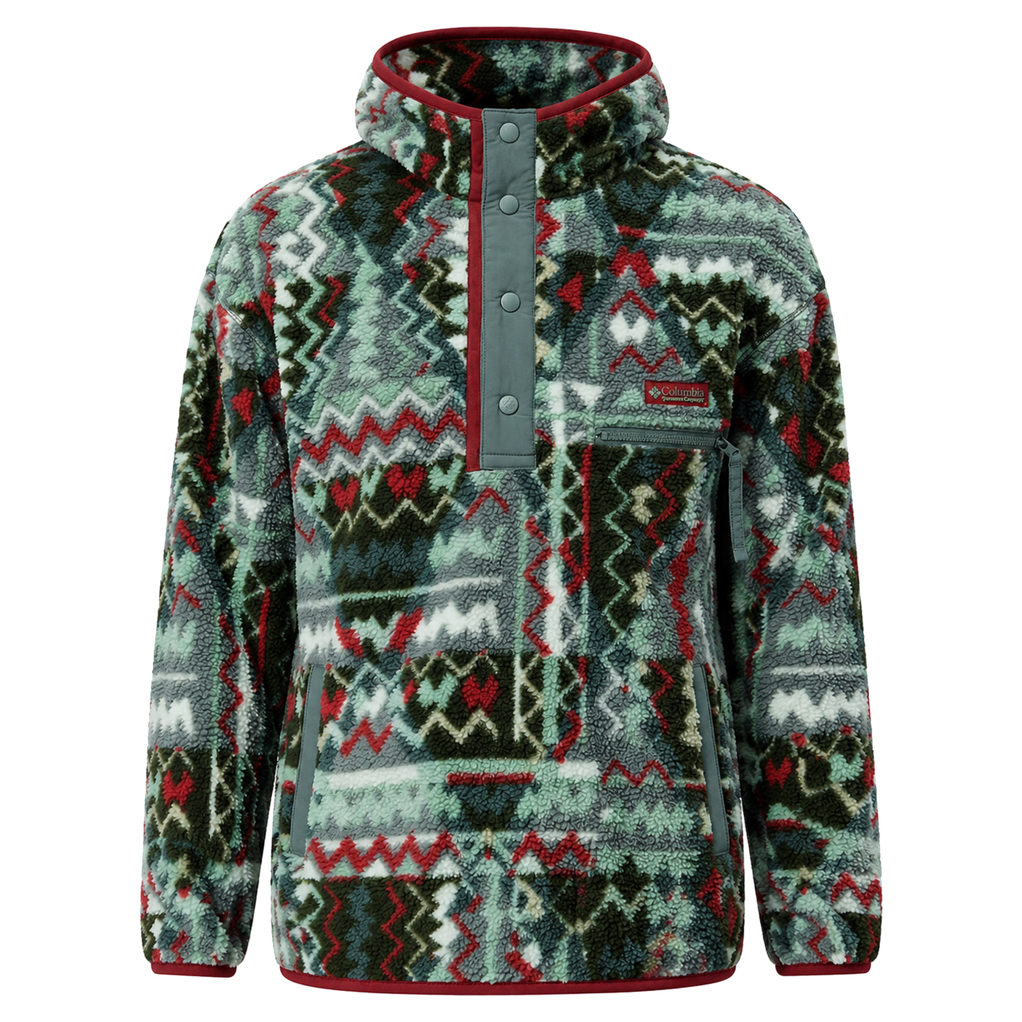 Columbia Herren Fleecepullover Helvetia™ II Printed Half Snap Fleece Columbia Herren Fleecepullover Helvetia™ II Printed Half Snap Fleece