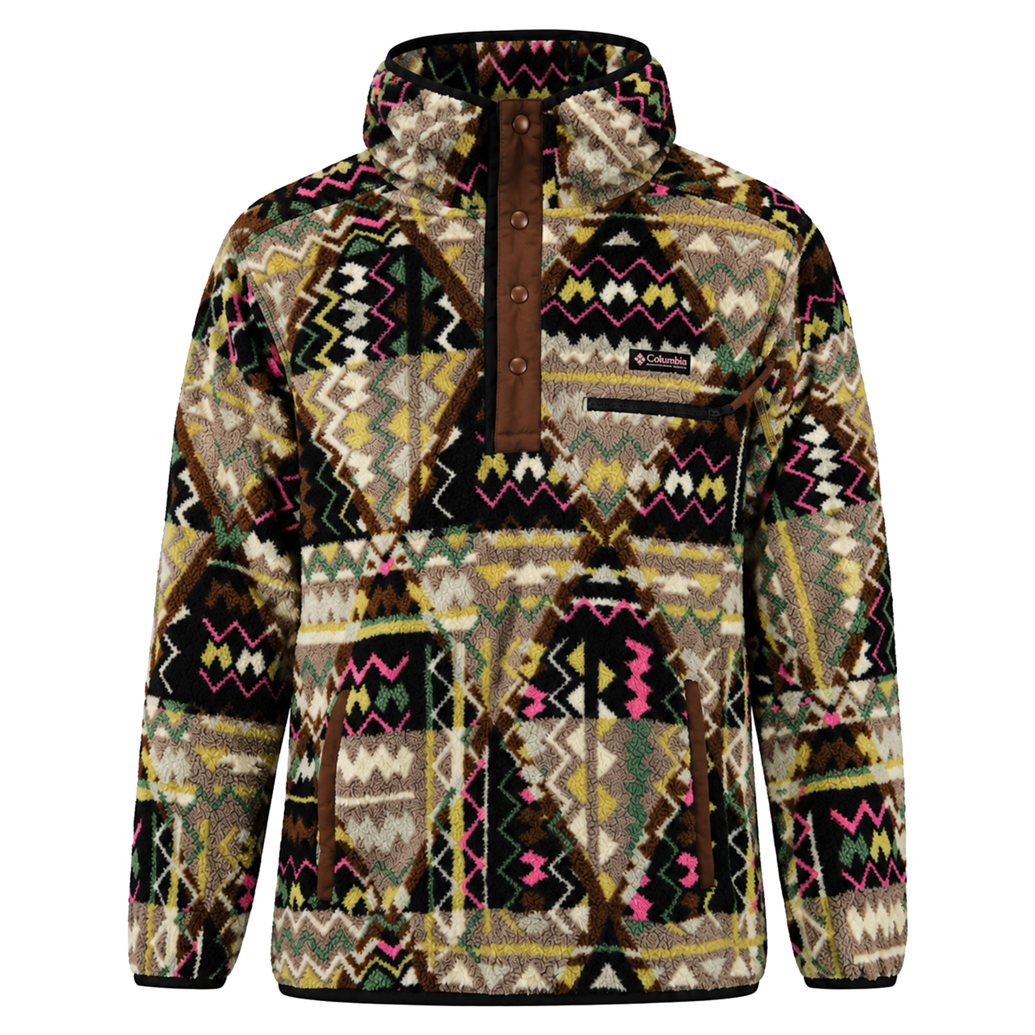 Columbia Herren Fleecepullover Kapuzenpullover Helvetia™ II Printed Hoodie Columbia Herren Fleecepullover Kapuzenpullover Helvetia™ II Printed Hoodie