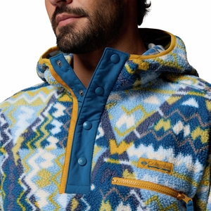 Columbia Herren Fleecepullover Kapuzenpullover Helvetia™ II Printed Hoodie - Bild 5 Columbia Herren Fleecepullover Kapuzenpullover Helvetia™ II Printed Hoodie - Bild 5