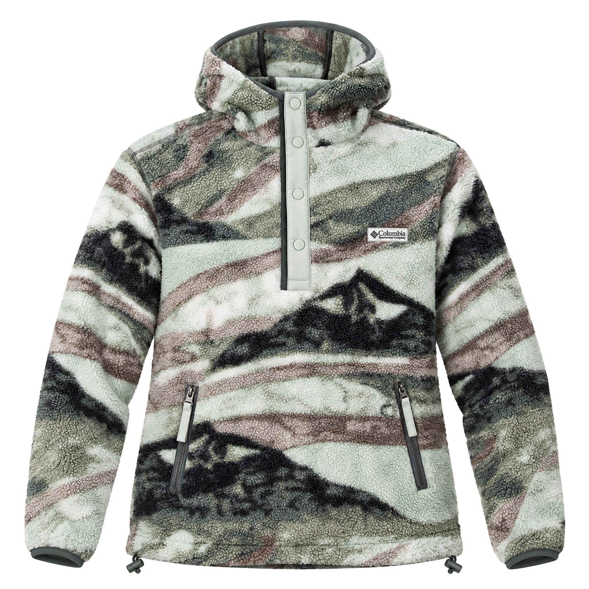Columbia Damen Kapuzenpullover Fleecepullover Helvetia II Printed Hoodie Columbia Damen Kapuzenpullover Fleecepullover Helvetia II Printed Hoodie