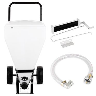 BAUTEC Spachtelbehälter 90 Liter + Sackpresse » für Farbe und Airless-Spachtelmasse