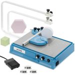 BAUTEC Tech-Cutter 3000 im Set mit zwei Schneidbügeln, Fußschalter und 3 Drahtrollen.