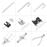 BAUTEC Styroporschneider Styrocutter 330 W im Set 23 "ALL-IN-ONE"