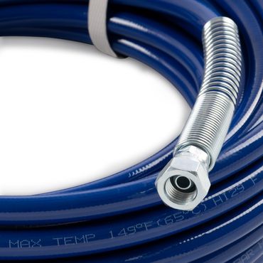 BAUTEC Airless Hochdruckschlauch für Farbsprühgerät » 15 Meter » 228 bar » An. G-1/4 Zoll » DN6 » für Dachbeschichtung

1 x Hochdruckschlauch 15 Meter (BLAU) 1/4" 250 bar