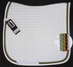 ESKADRON Cotton Schabracke weiß, 3fach Kordel lind,mocca,schoko NEU