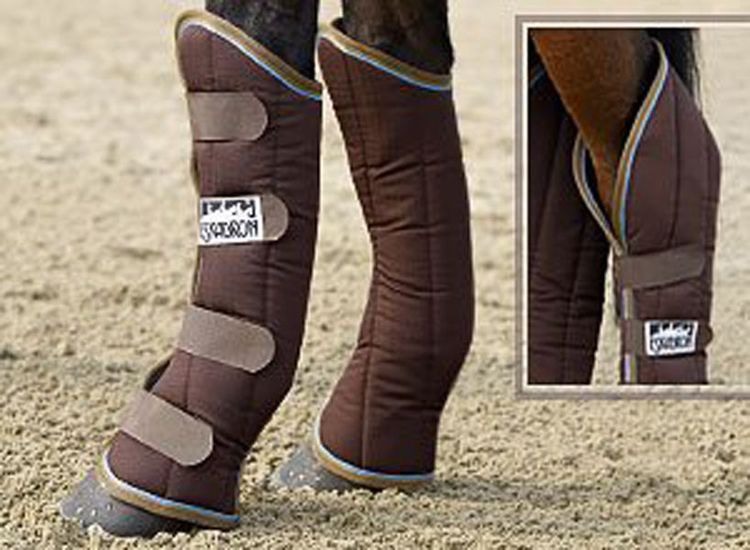 Eskadron Transportgamaschen in choco 4er Set, Pony, NEU, UVP 89,95€