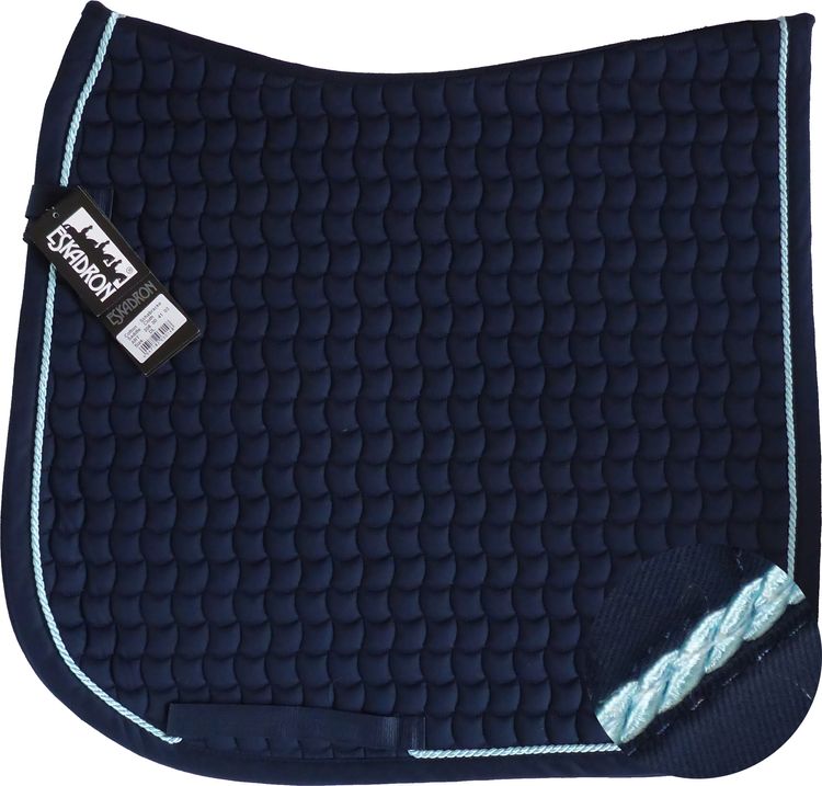 ESKADRON Cotton Schabracke navy , einer Kordel in ice