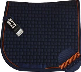 ESKADRON Cotton Schabracke navy , einer Kordel in rust