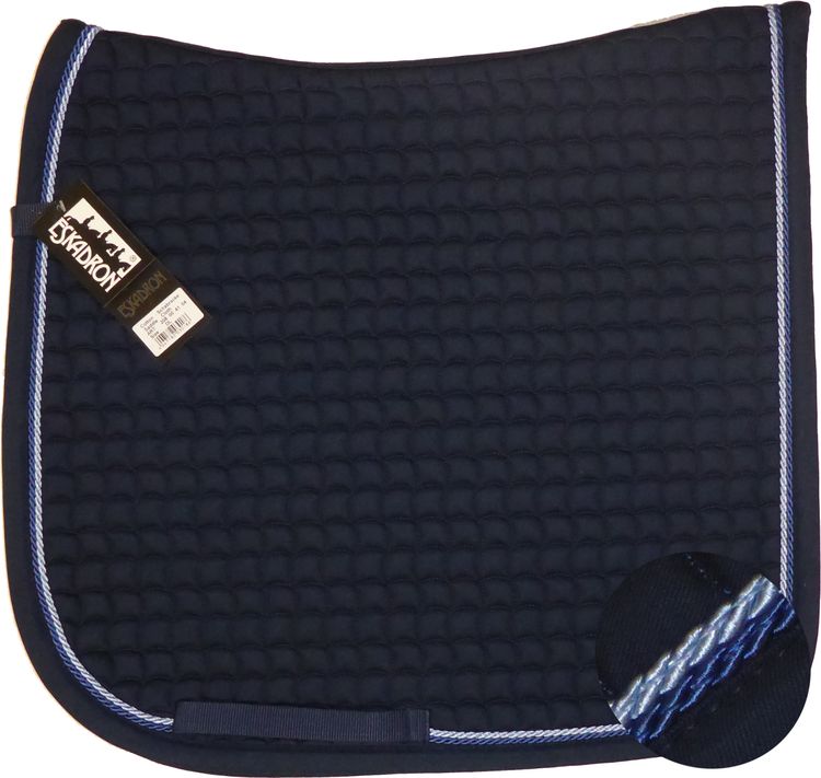 ESKADRON Cotton Schabracke navy, 2fach Kordel jeans/light blue