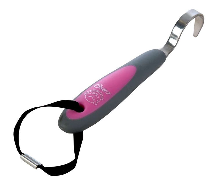Oster Hufreiniger mit ergonomischer Griff - rosa/grau