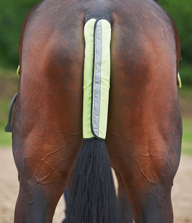 Busse Reflektor Schweifschoner Shine in Neongelb