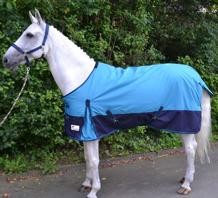 Outdoordecke Snowstar 200g in petrol/navy