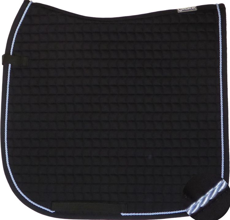 ESKADRON Cotton Schabracke black, einer Kordel in light blue