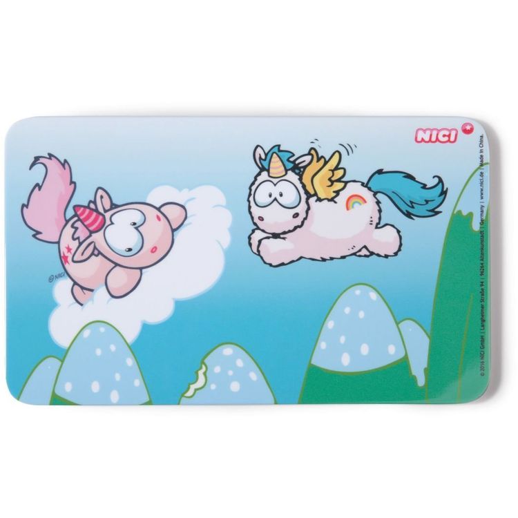 Frühstücksbrettchen Theodor and Friends Einhörner Theodor und Rainbow Flair 