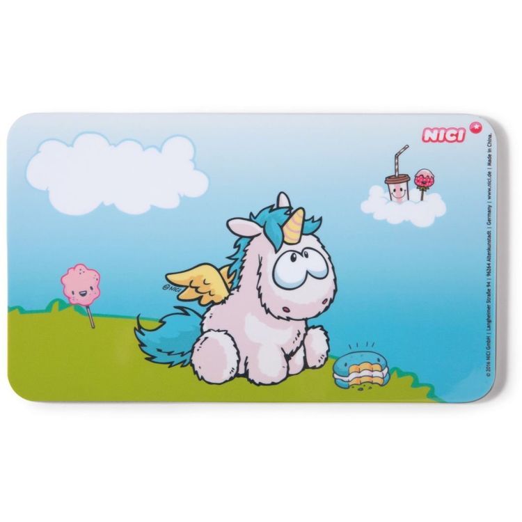 Frühstücksbrettchen Theodor and Friends Einhorn Rainbow Flair 