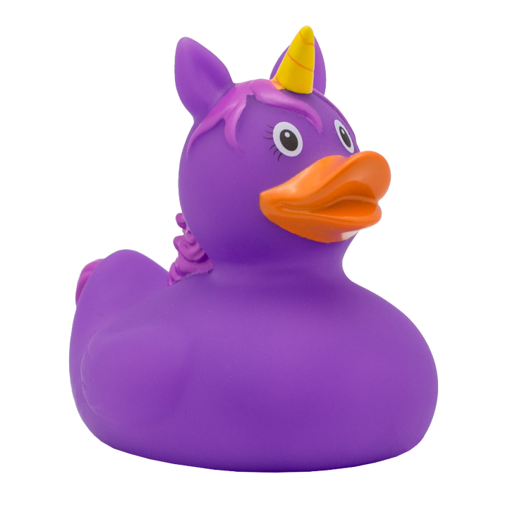 Einhorn Ente, lila - design by LILALU