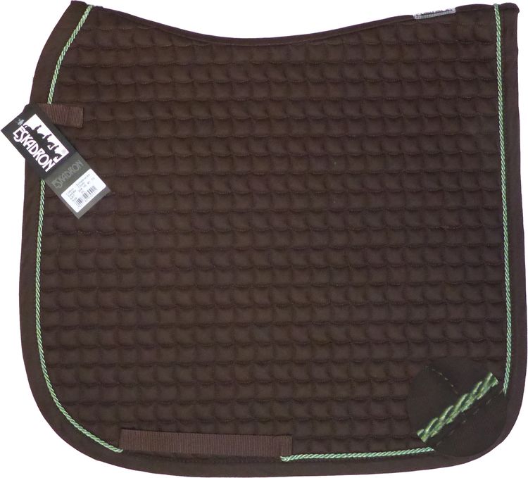 ESKADRON Cotton Schabracke choco, einer Kordel in lindgreen